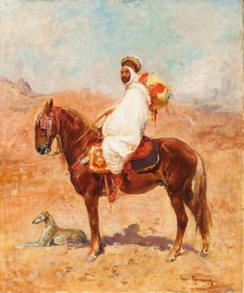 Cavalier arabe by Henri Émilien Rousseau