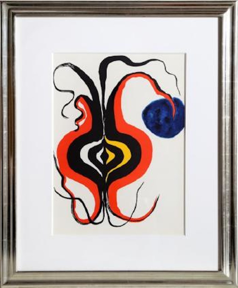 The Onion from Derriere Le Miroir by Alexander Calder