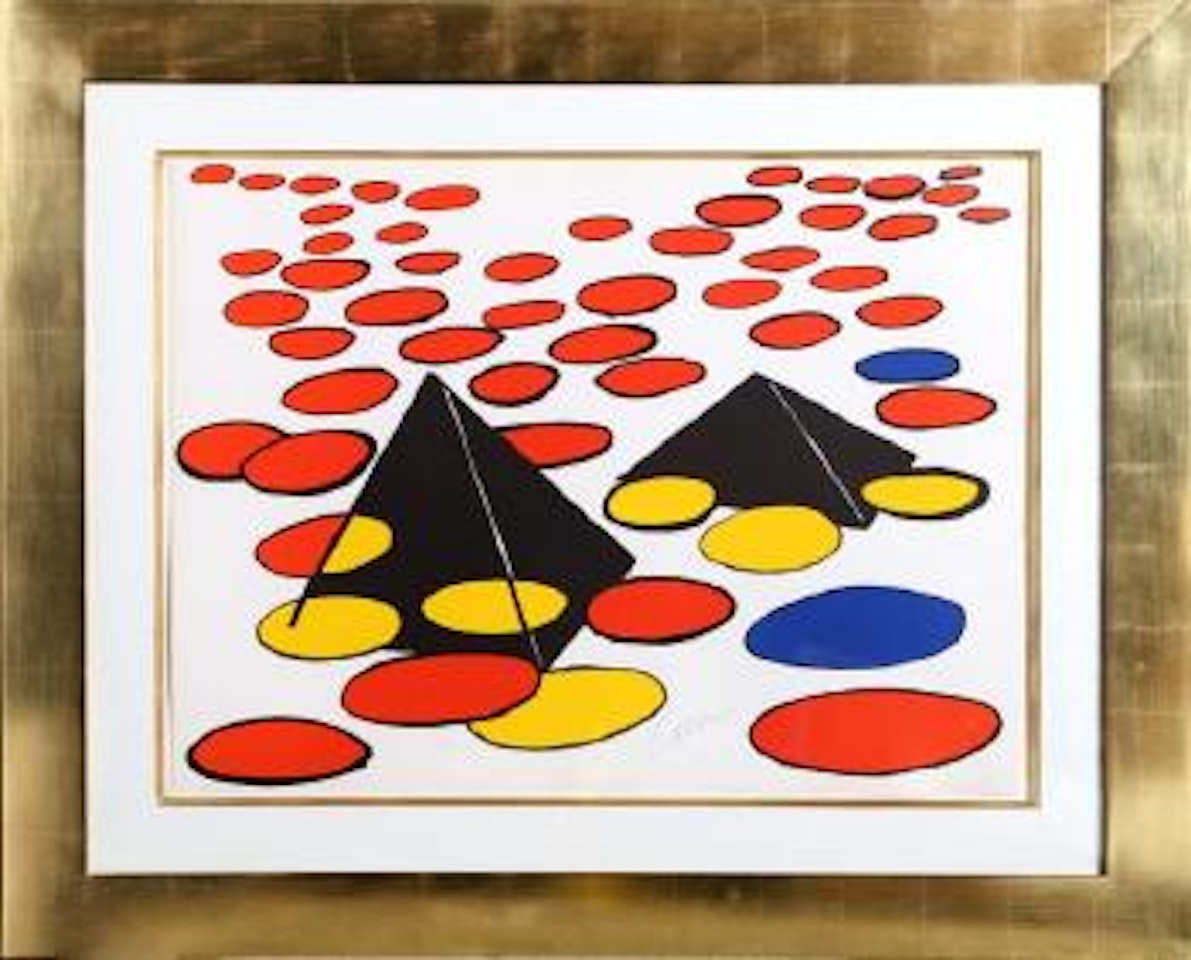 Black Pyramids by Alexander Calder