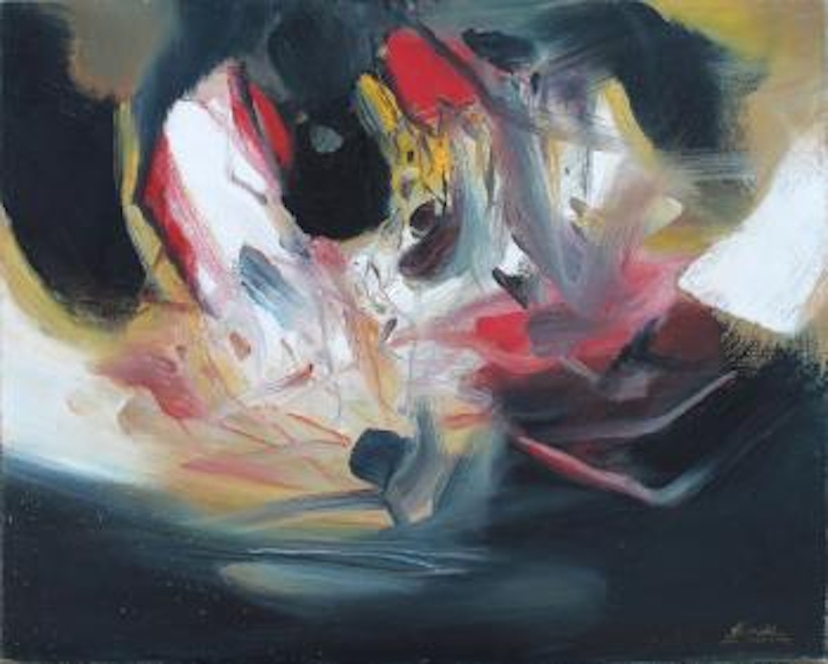 Composition n° 550 by Chu Teh-Chun