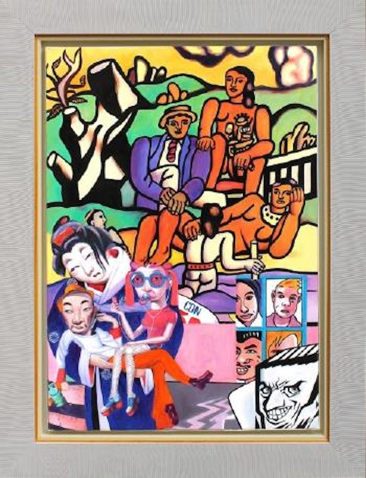 Hommage à Léger by Erro