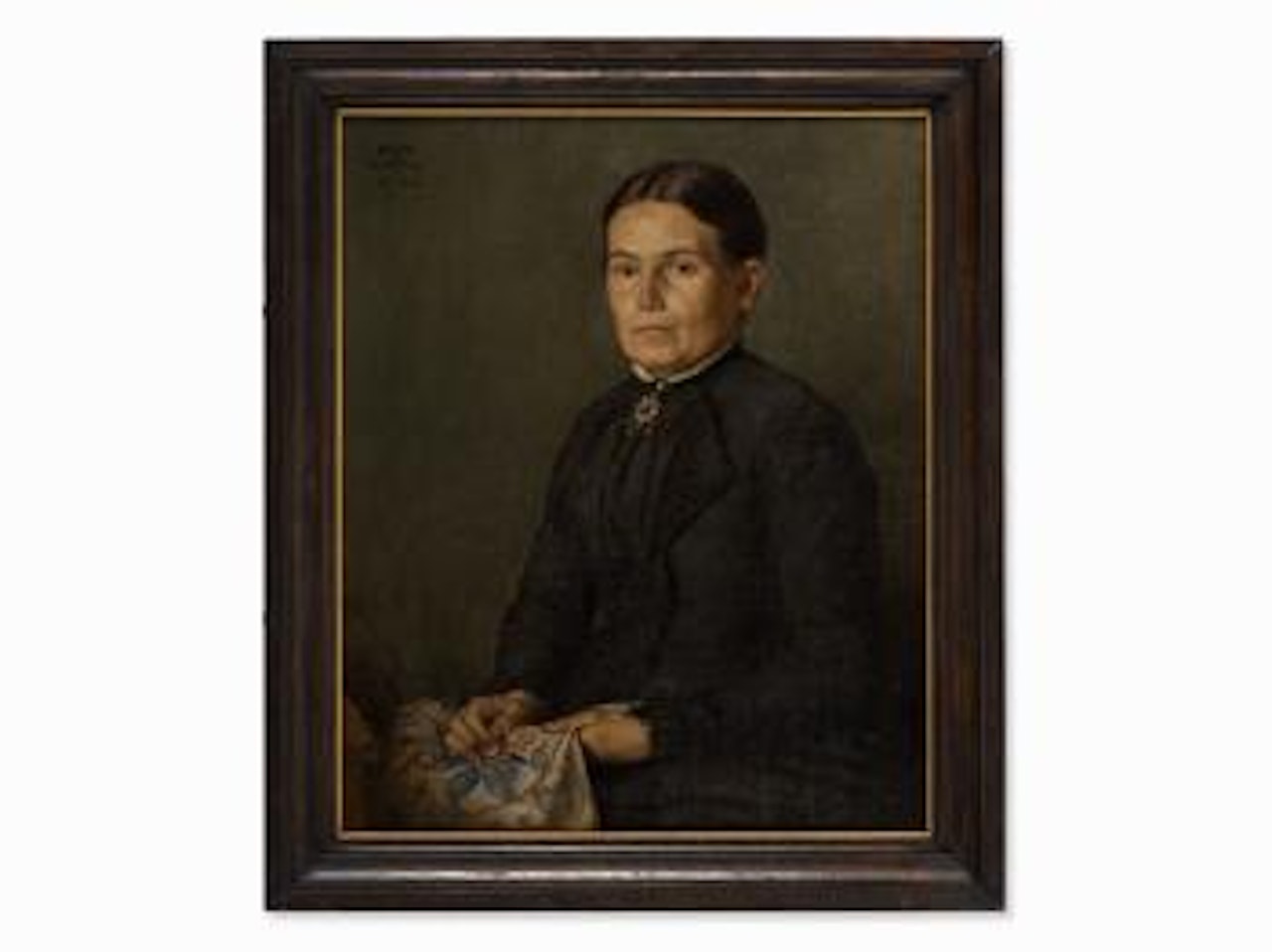 Portrait of Sister Agathe by Hans Thoma