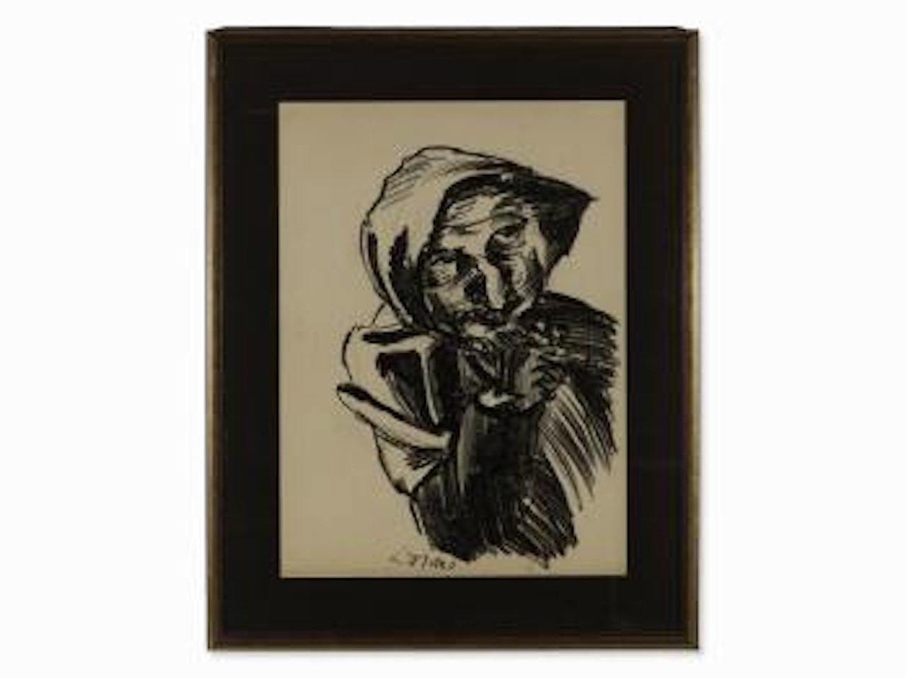 Elisha ben Abuya by Ludwig Meidner