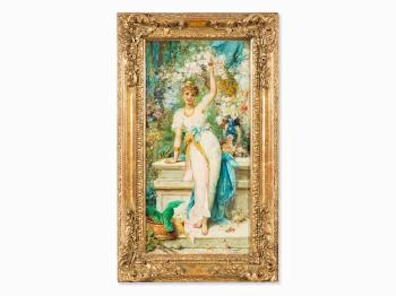 Allegory of Spring by Hans Zatzka
