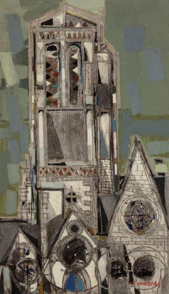 Eglise Brettone by Claude Venard