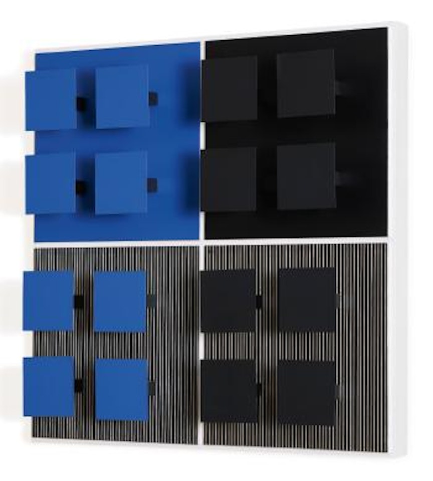 Negro Y Azul by Jesus Rafael Soto