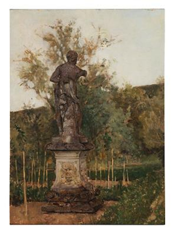 Park bei Neulengbach (Schlosspark Murstetten) by Carl Moll