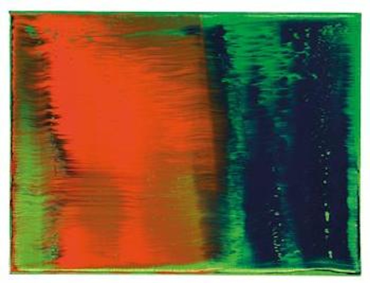 Grün-Blau-Rot by Gerhard Richter