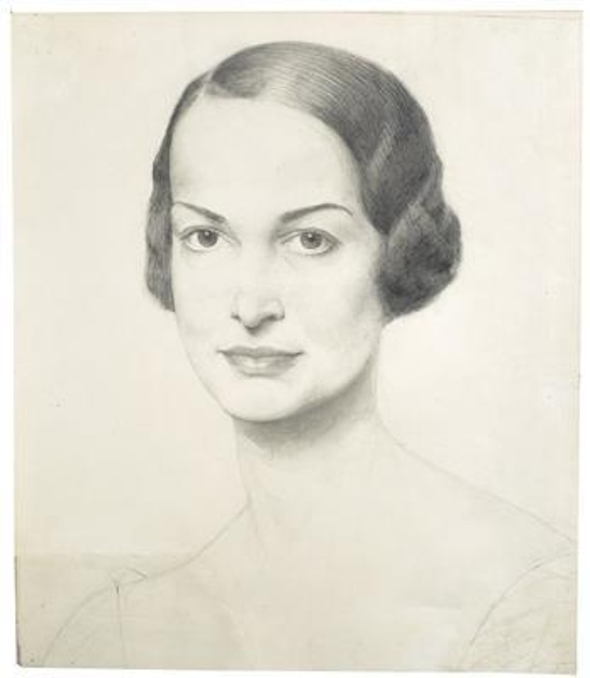 Portrait of Sofia Cantalupo by Cándido Portinari