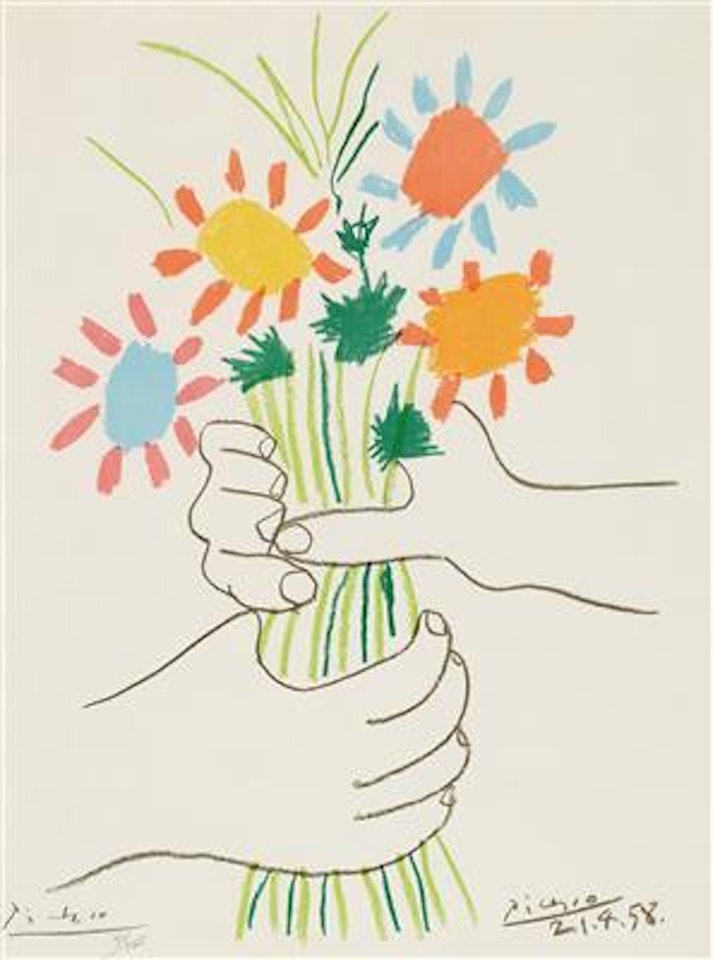 Bouquet de Fleurs by Pablo Picasso