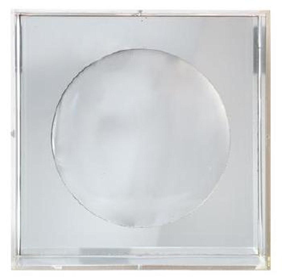 Spherical concave mirror object by Adolf Luther