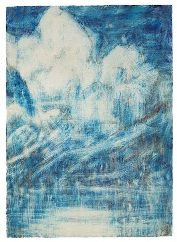 Weiße Wolke Überm See by Christian Rohlfs
