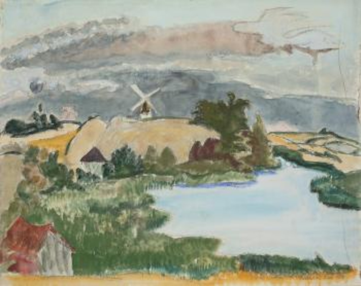 Rüde-see by Erich Heckel