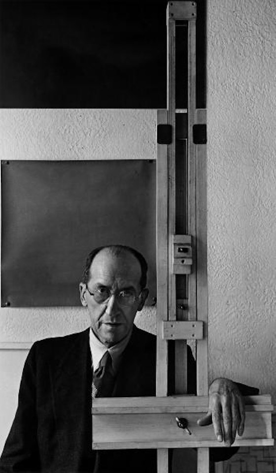Piet Mondrian, New York City by Arnold Newman