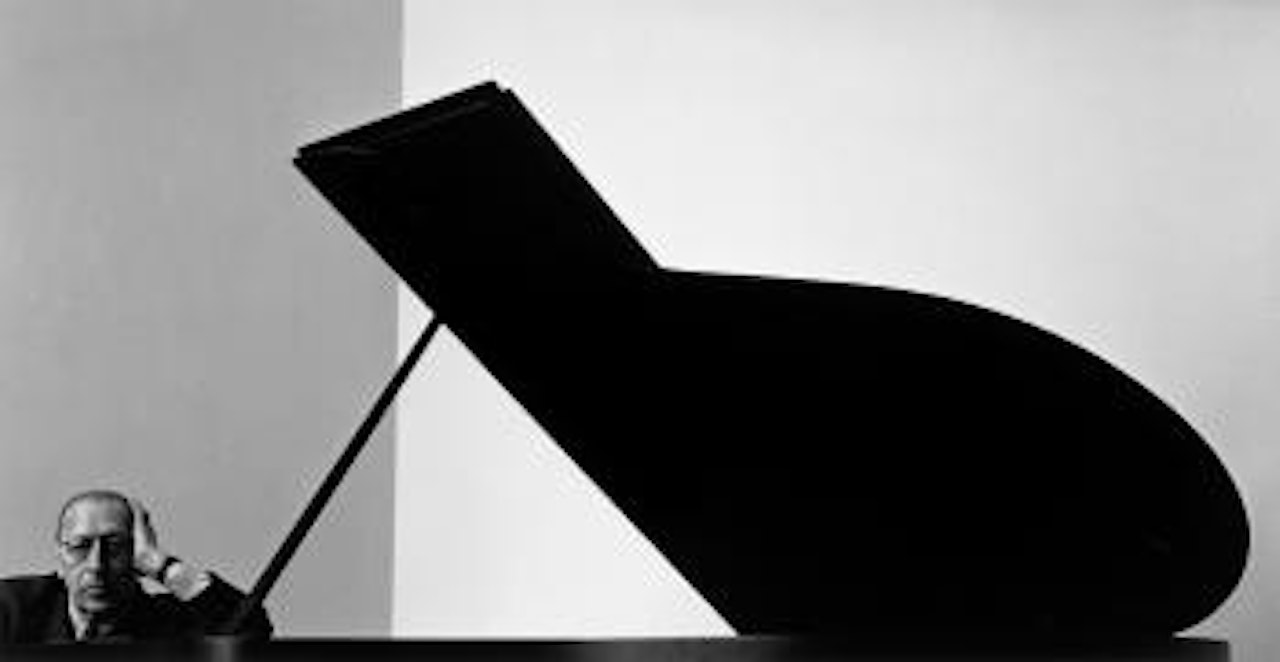 Igor Strawinsky, New York City by Arnold Newman