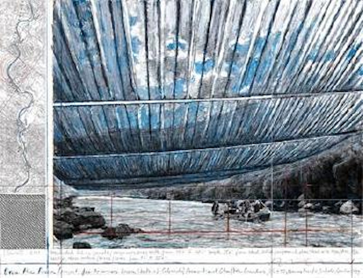Over the river by Christo