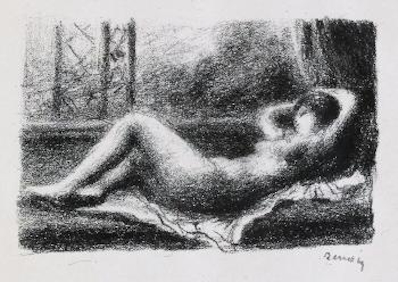 Odalisque by Pierre-Auguste Renoir