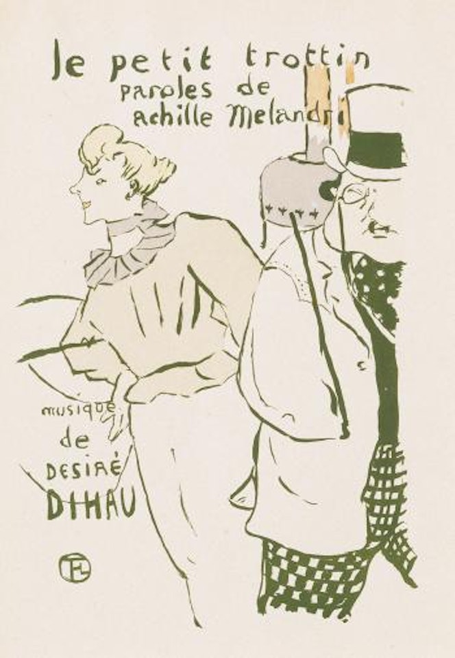 Le petit trottin by Henri de Toulouse-Lautrec