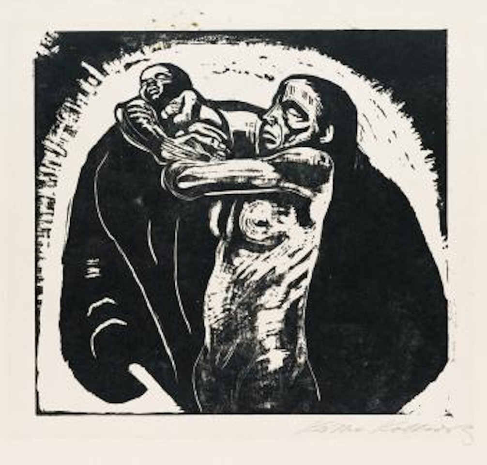 Das Opfer by Kathe Kollwitz