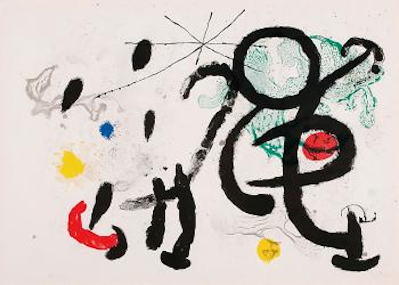 Danse Barbare by Joan Miró
