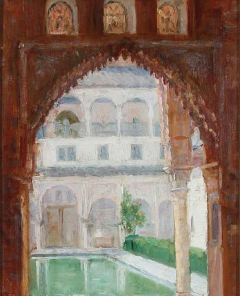 Venetian courtyard by Walter Richard Sickert