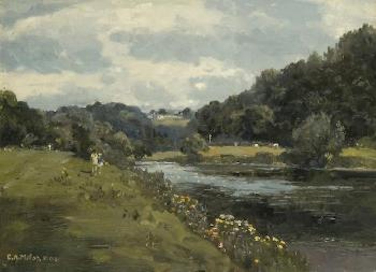 Figures in the Wye Valley by Campbell Mellon
