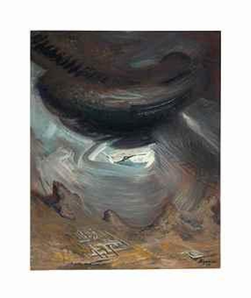 Landscape by David Alfaro Siqueiros