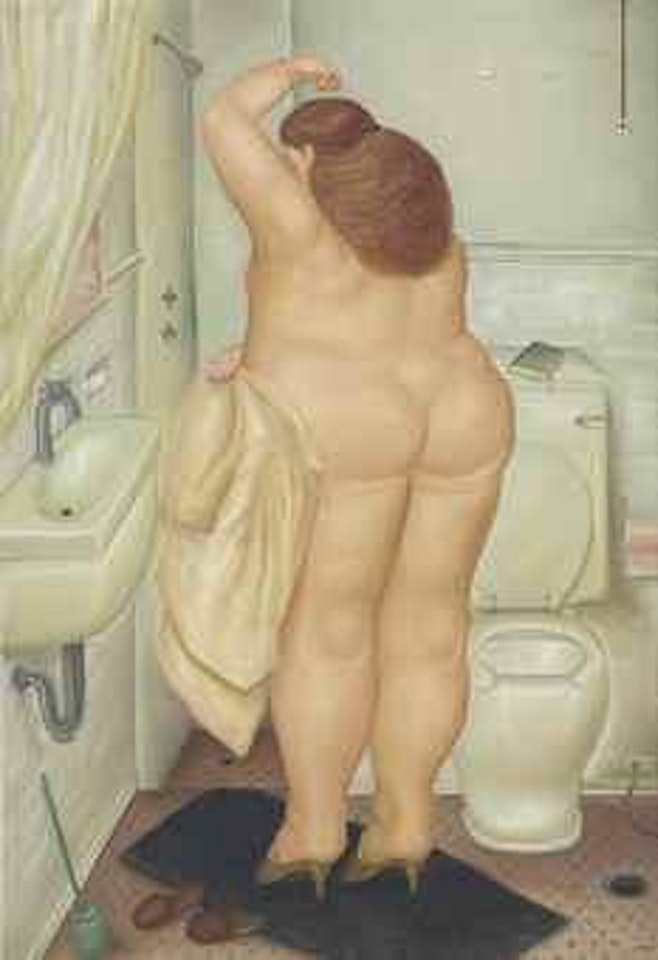 Homenaje a Bonnard by Fernando Botero
