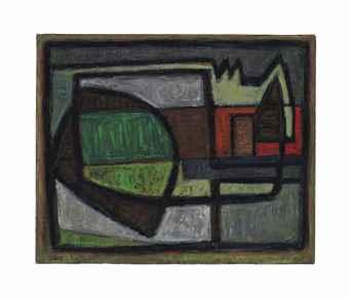 Objeto verde by Oswaldo Vigas