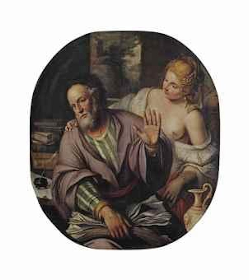 The philosopher's temptation by Paolo Veronese