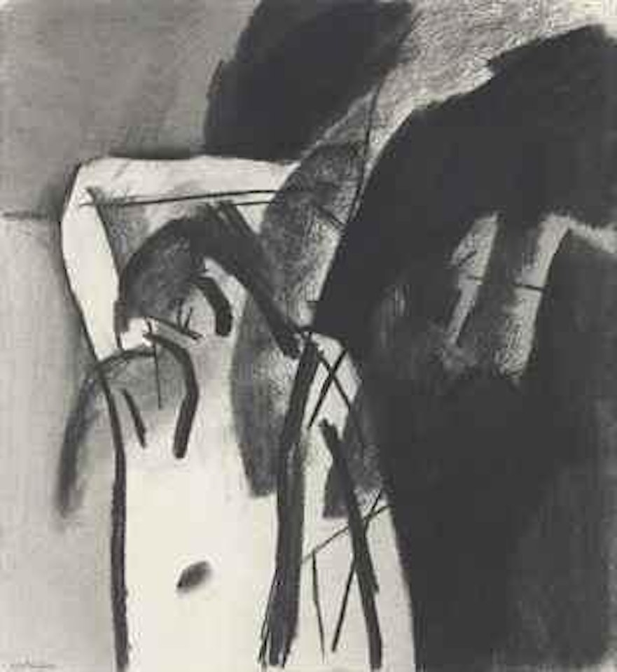 Figure With Raised Arm by Keith Vaughan