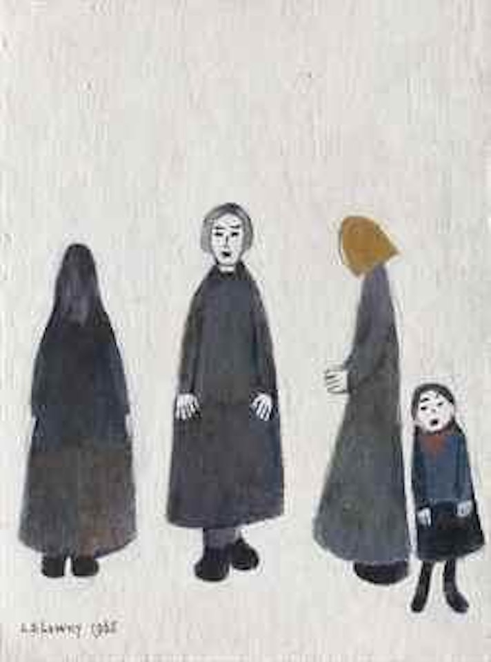 Group of People by Laurence Stephen Lowry