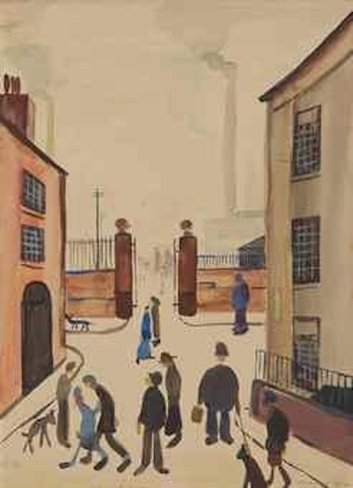The Mill Gate by Laurence Stephen Lowry
