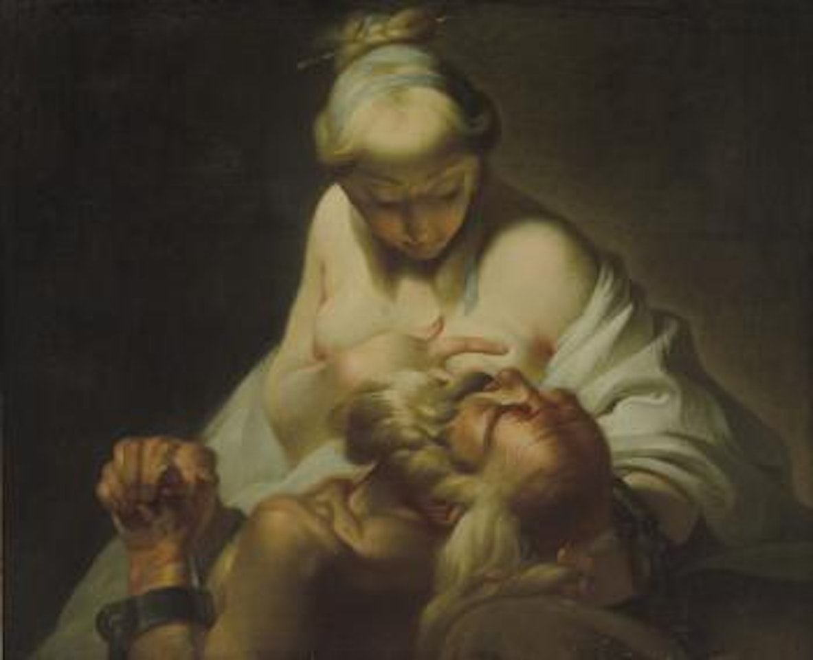 Carità Romana by French School