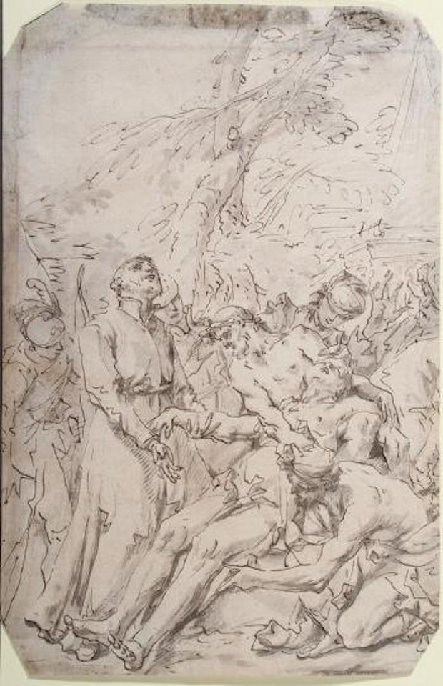 Death of a Saint by Giovanni Domenico Tiepolo