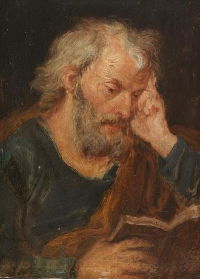 Lesender Apostel by Januarius Johann Rasso Zick