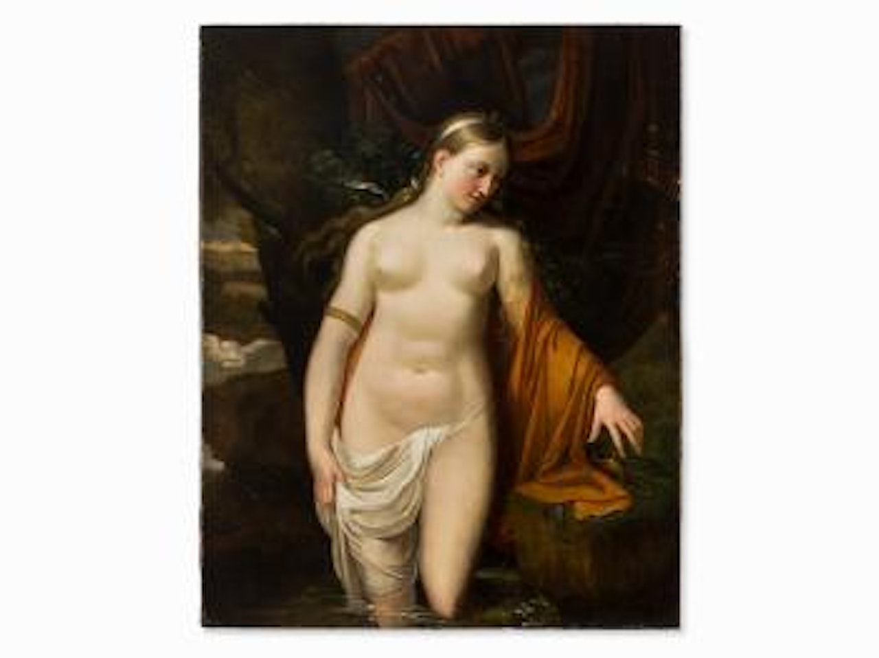 Leda and the Swan by Flemish School