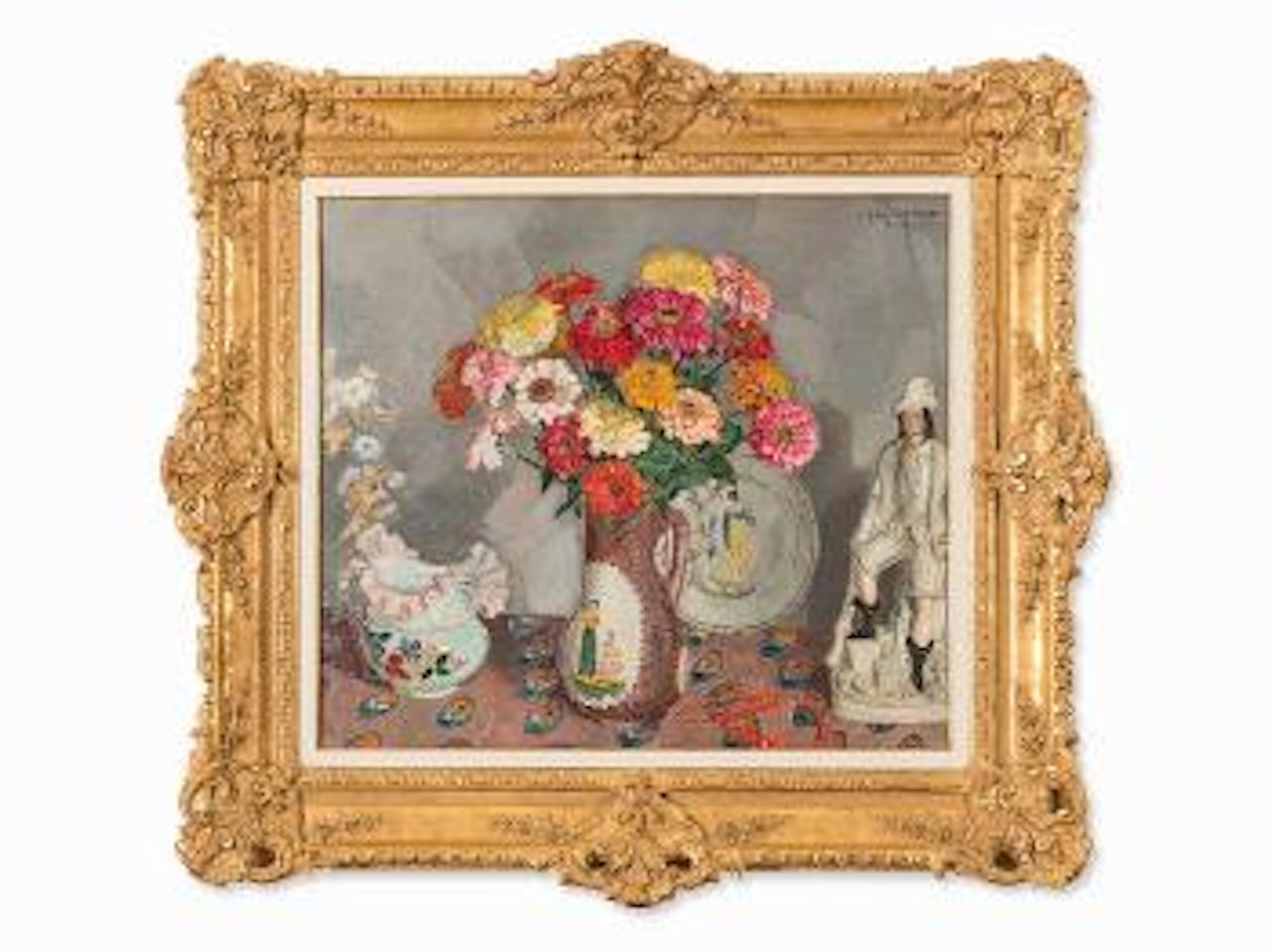 Flower still life by Leon de Smet