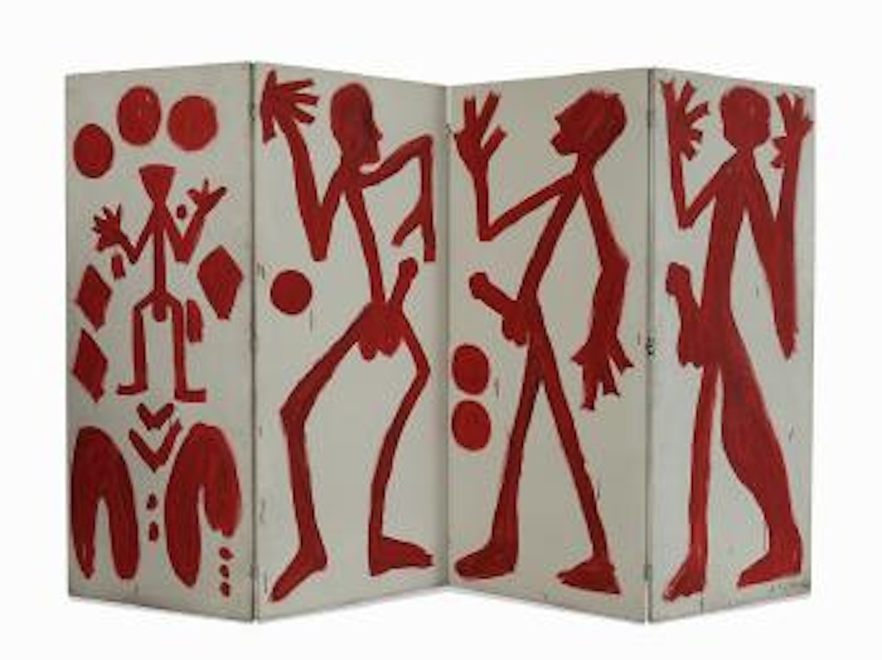 Untitled (Screen) by A.R. Penck