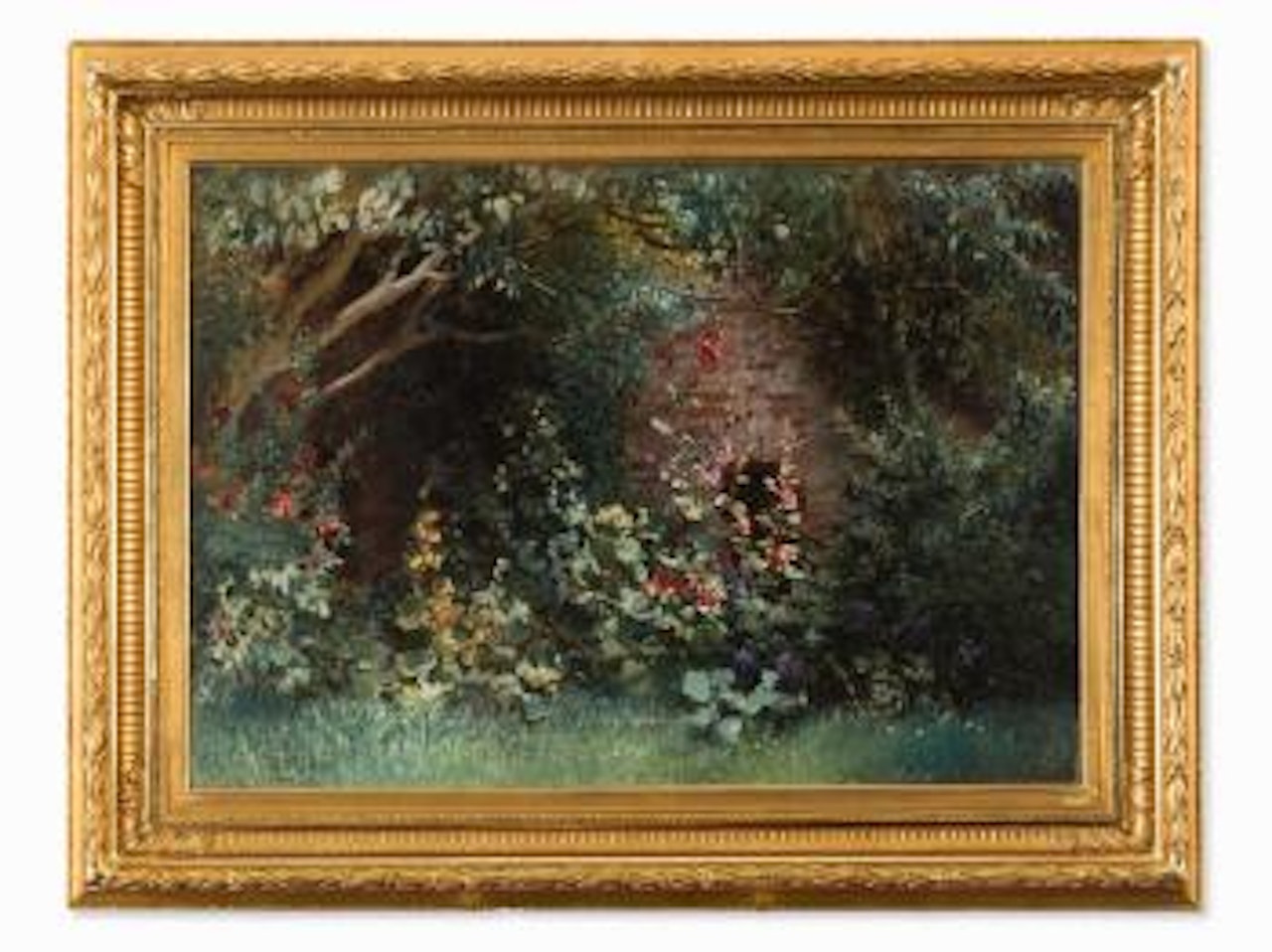 Garden In Bloom by Konstantin Makovsky
