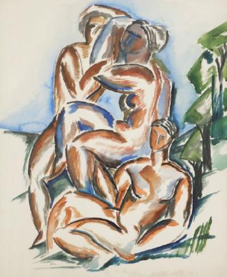 Les Trois Grâces by Ossip Zadkine