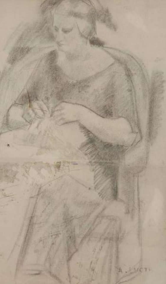 Femme à la couture by André Lhote