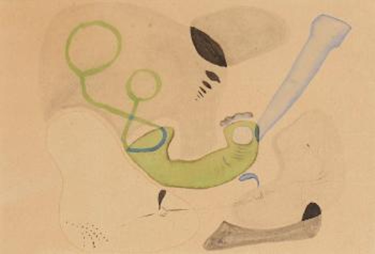 Composition surréaliste by Victor Brauner