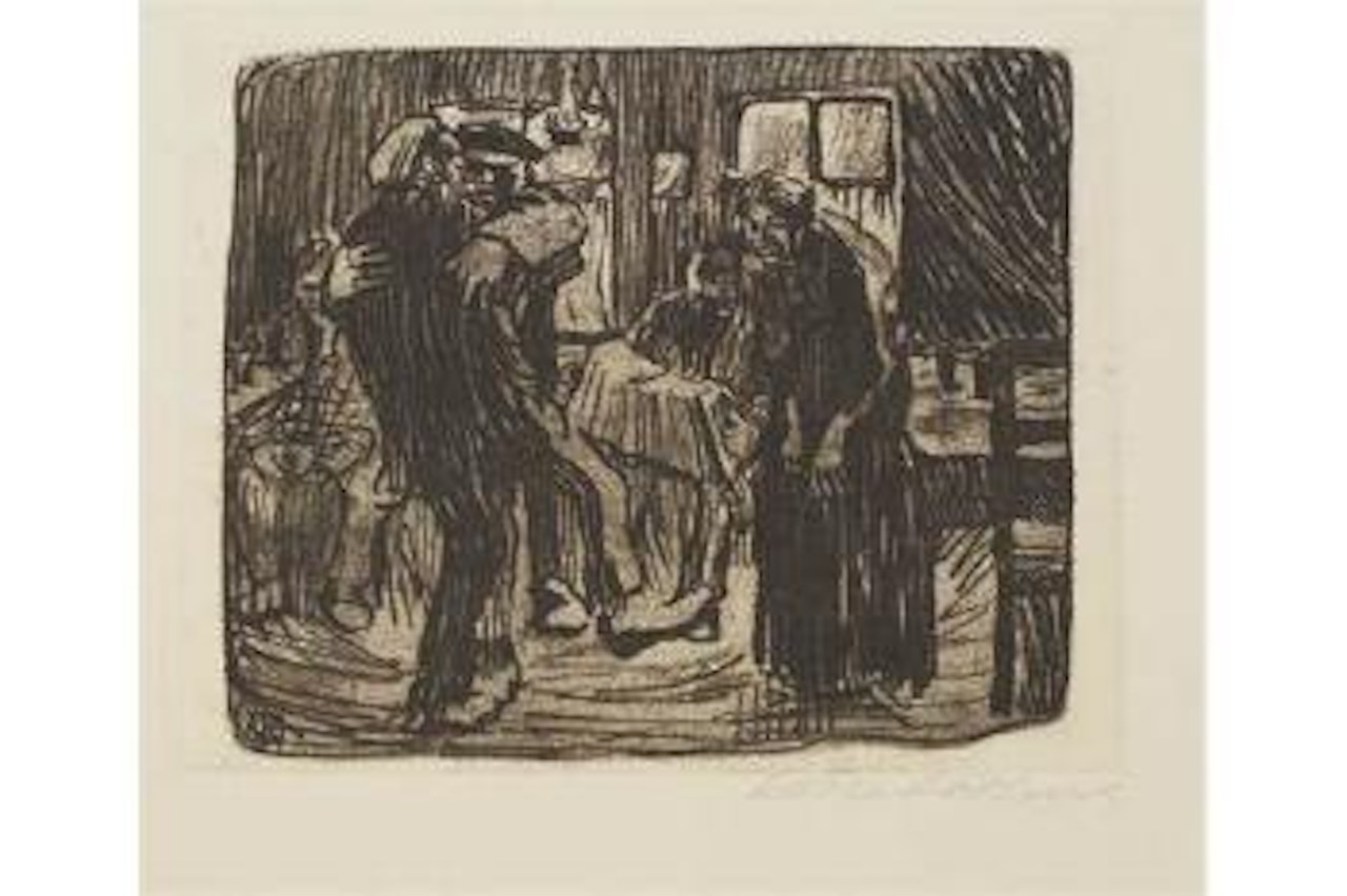 Hamburger Kneipe by Kathe Kollwitz