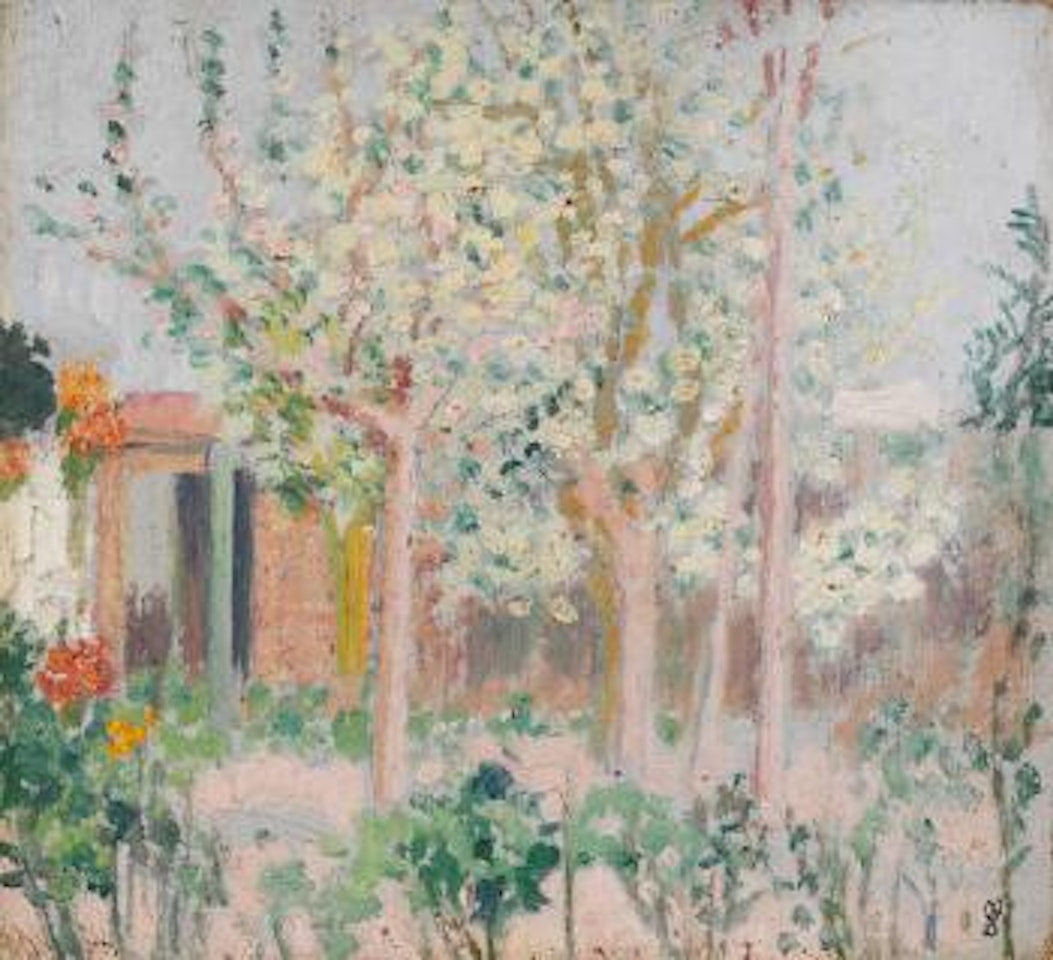 Bouquet d'arbres en fleurs (Studie für L’Éternel Printemps) by Maurice Denis