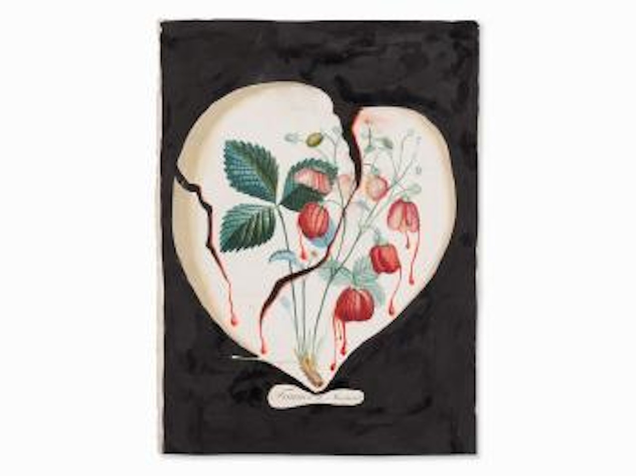 Coeur de Fraises by Salvador Dali