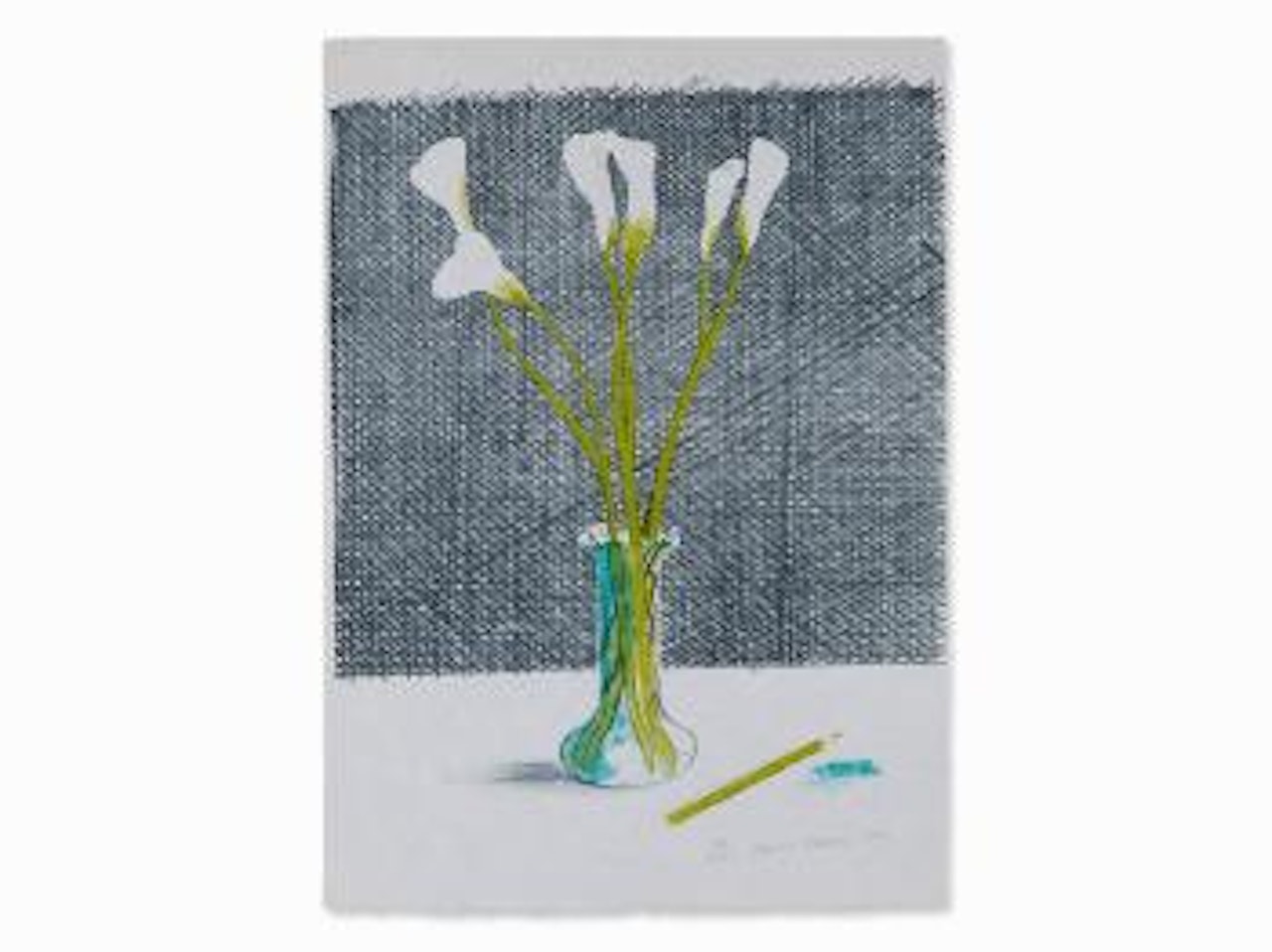 Lillies by David Hockney
