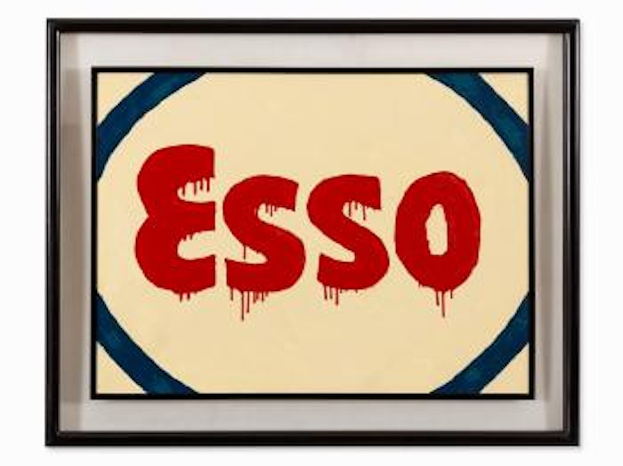 Esso Nel Suo Habitat by Mario Schifano
