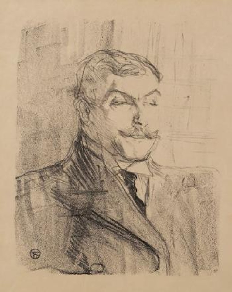 Lucien Guitry by Henri de Toulouse-Lautrec