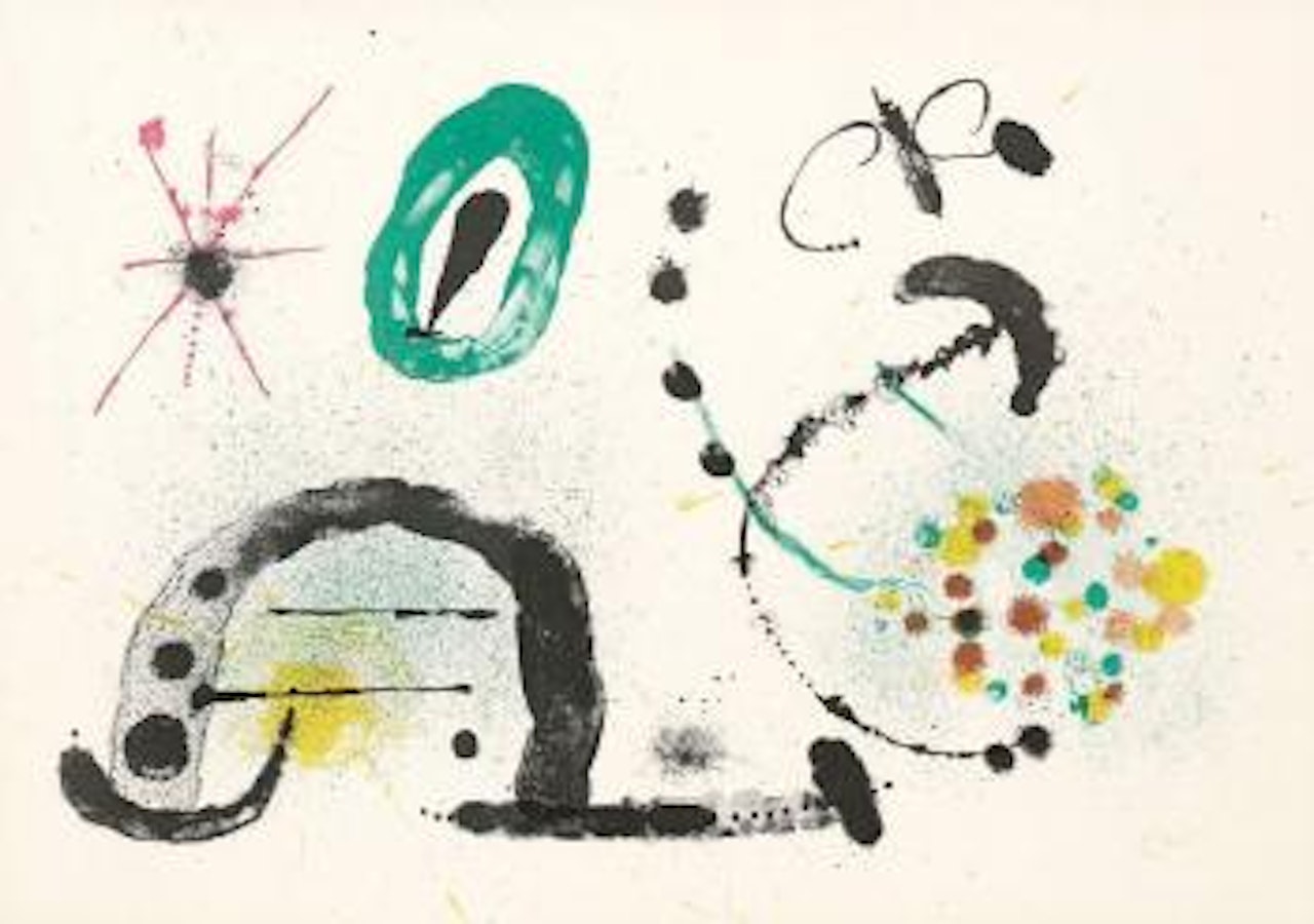 La Fille du jardinier by Joan Miró
